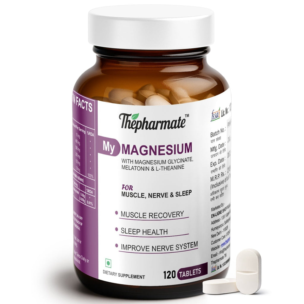 Magnesium Glycinate Tablets: The Most Absorbable Magnesium for Sleep, Stress & Muscle Health