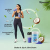 Keto Matcha Powder with Whey Protein, MCT, Avocado Extract, Green Tea (95%Polyphenols), Calcium HMB & B-Vitamins – Coconut Flavour – Weight Loss & EnergySupport – No Sugar – 150g