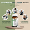 Liver Detox Supplement with N-Acetyl Cysteine (NAC), Milk Thistle 80% Silymarin – 60  Tablets